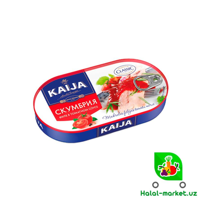 Скумбрия KAIJA в томатном соусе 170гр