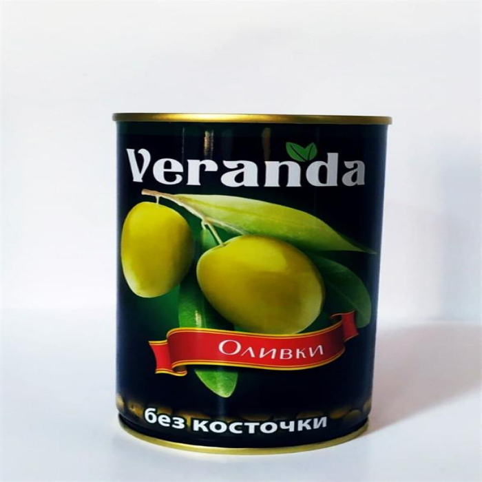 Оливки VERANDA Без косточки 350гр