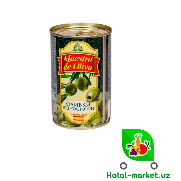 Оливки MAESTRO DE OLIVA без кост. 290мл