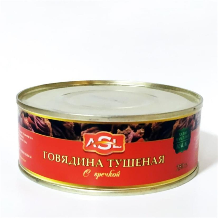 Говядина тушеная ASL С гречкой 325гр