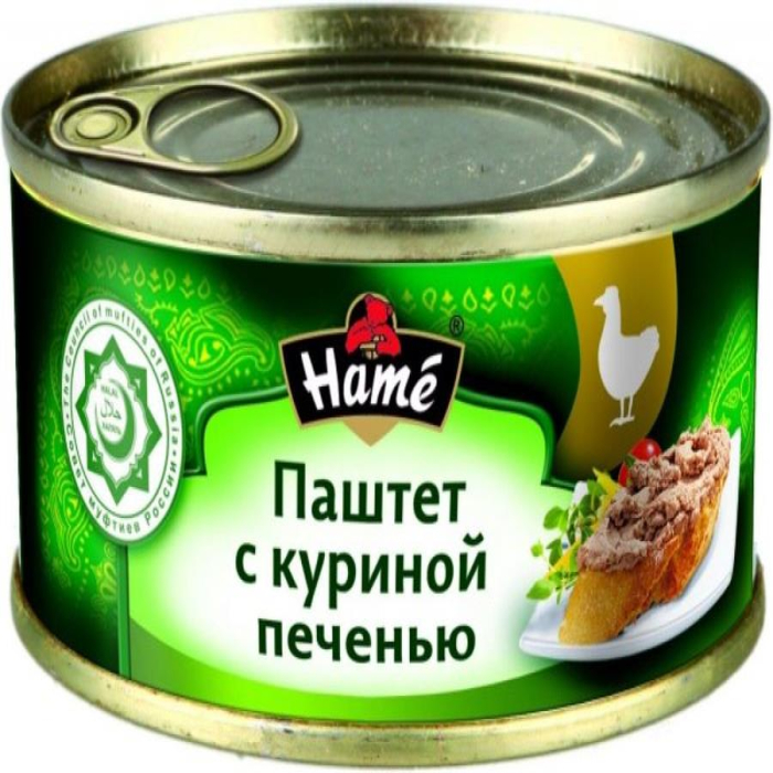 Паштет HAME с Куриной печенью 250гр