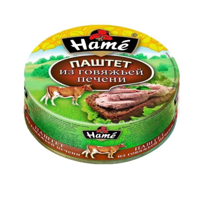 Паштет HAME С Говяжей печенью 250гр