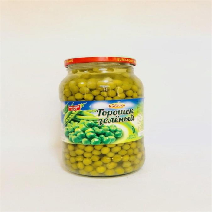 Горошек зеленый KARAVAN 1л