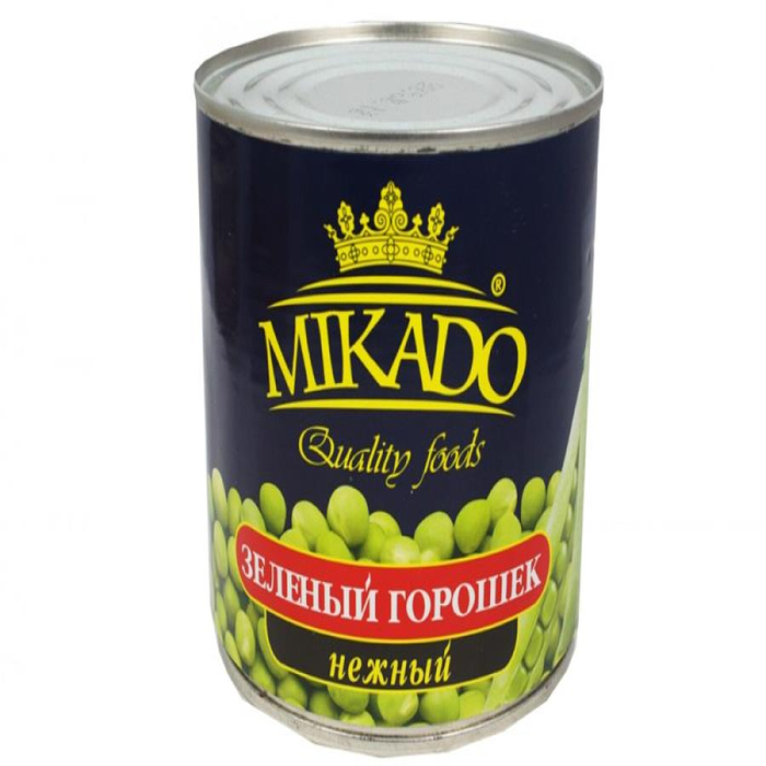 Зелёный горошек MIKADO 420гр