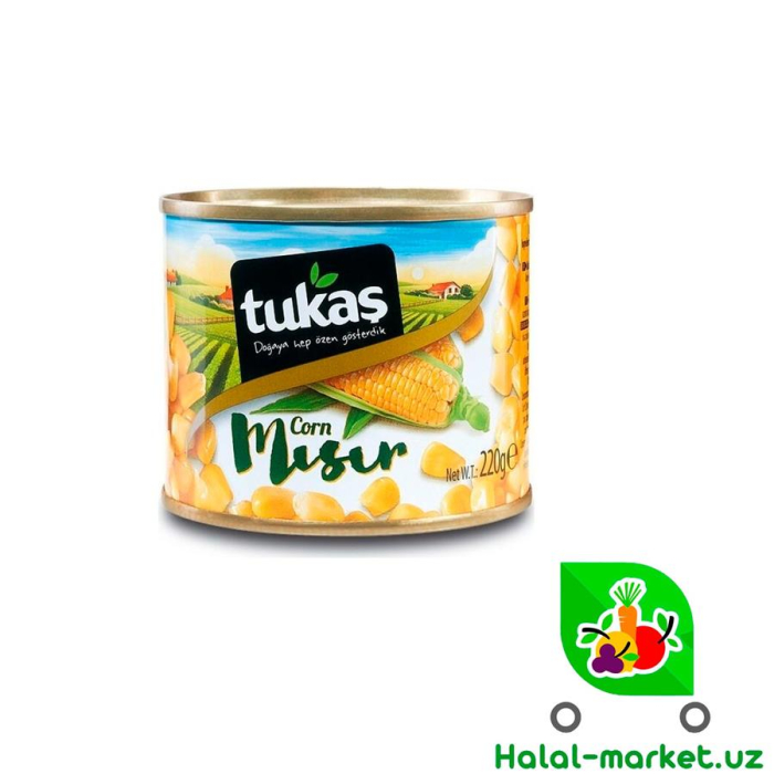 Кукуруза сладкая TUKAS 220гр