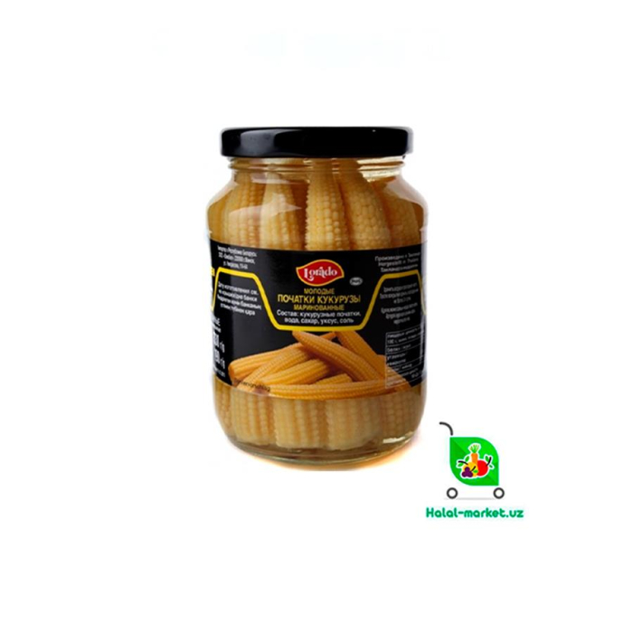Кукуруза (початки) маринованные 370мл