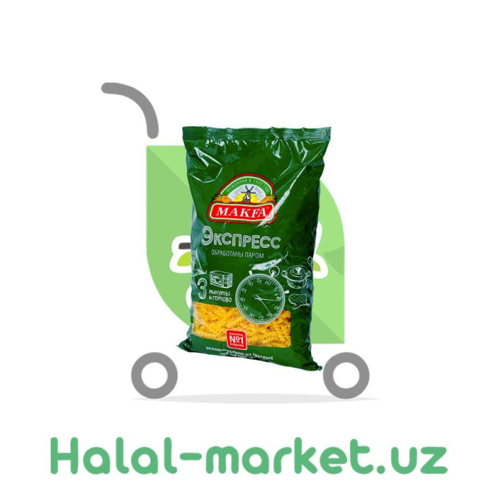 Макароны MAKFA Спиральки-Экспресс 400гр