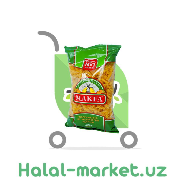 Макароны MAKFA Спирали 400гр