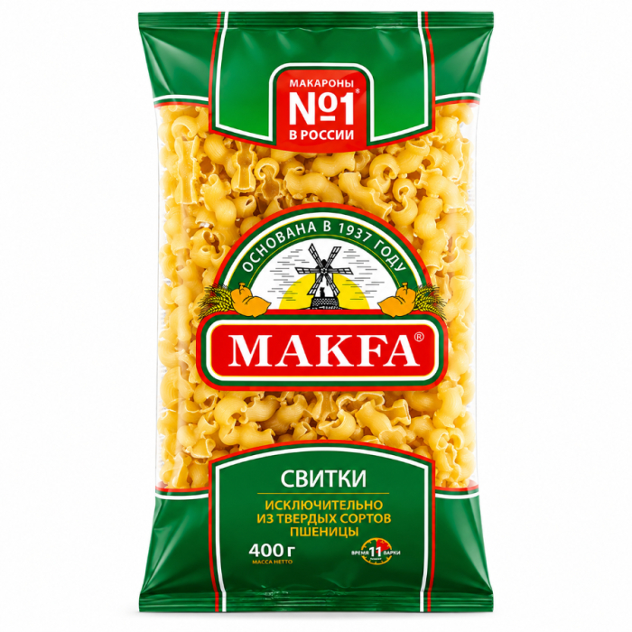 Макароны MAKFA Свитки 400гр