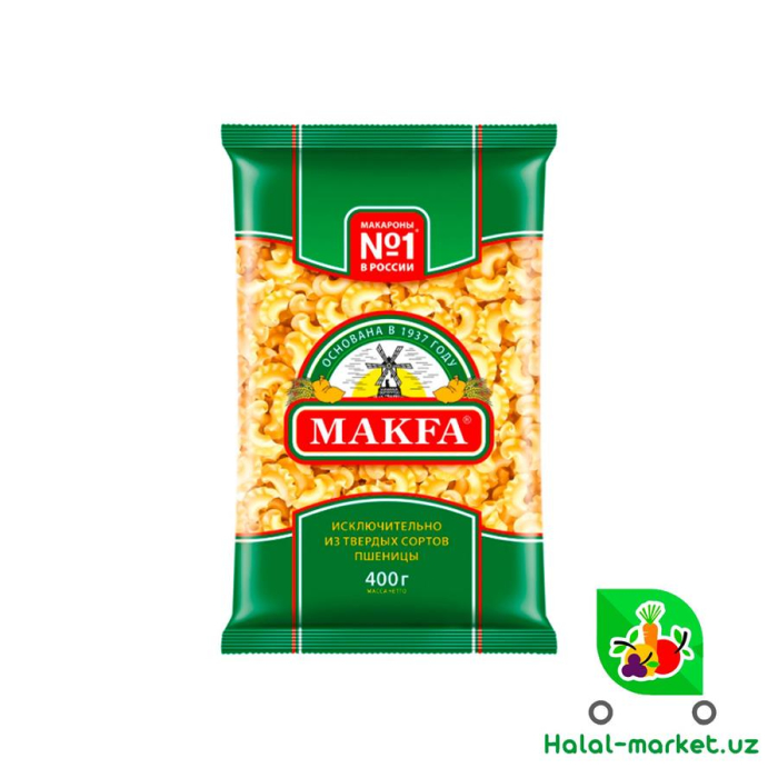 Макароны MAKFA Петушиные Гребешки 400гр