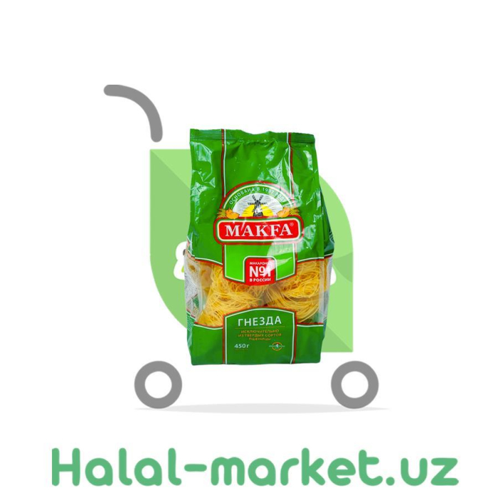Макароны MAKFA Гнезда 450гр