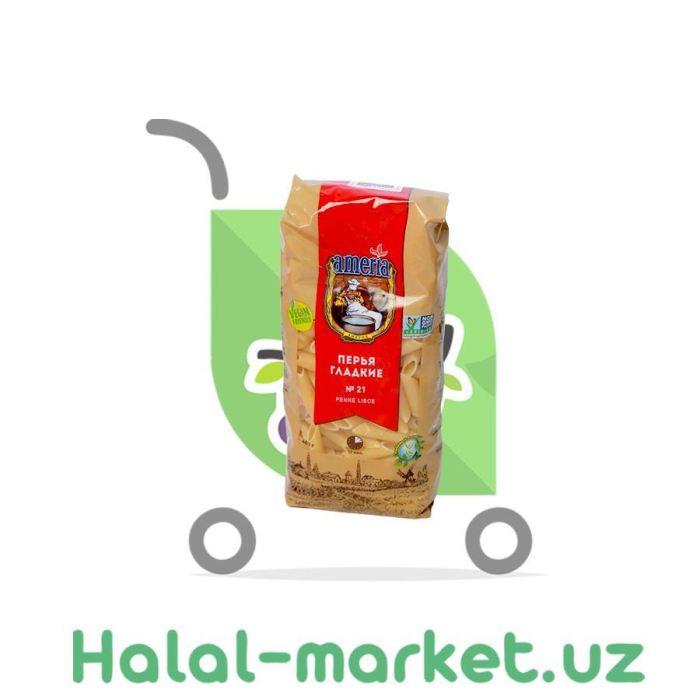 Макароны AMERIA Перья Гладкие 400гр