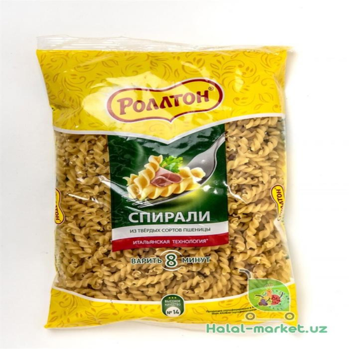 Макароны РОЛЛТОН Спирали 400гр