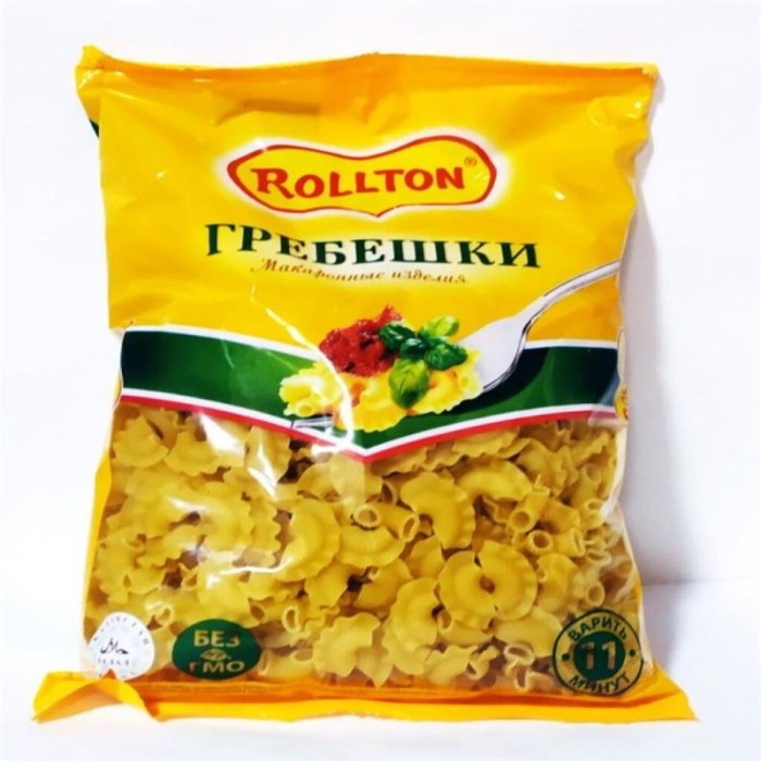 Макароны РОЛЛТОН Гребешки 400гр