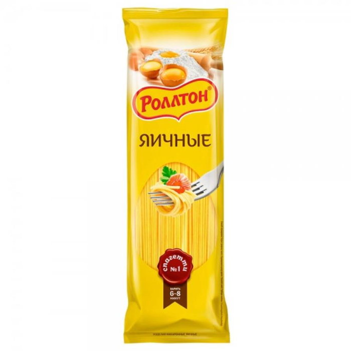 Макароны РОЛЛТОН Спагетти (яичная) 400гр
