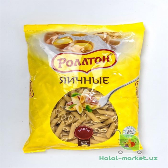 Макароны РОЛЛТОН Перья (яичные) 400гр
