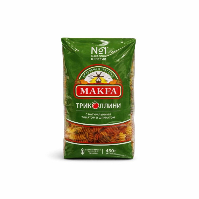 Макароны MAKFA Триколлини 450гр