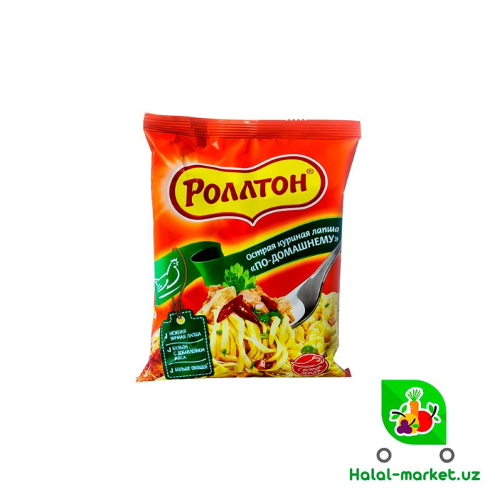Лапша ROLLTON с курицей острый 85гр