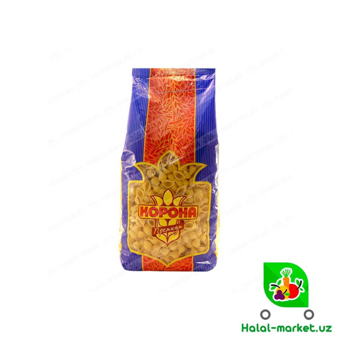 Макароны КОРОНА ракушки 1кг
