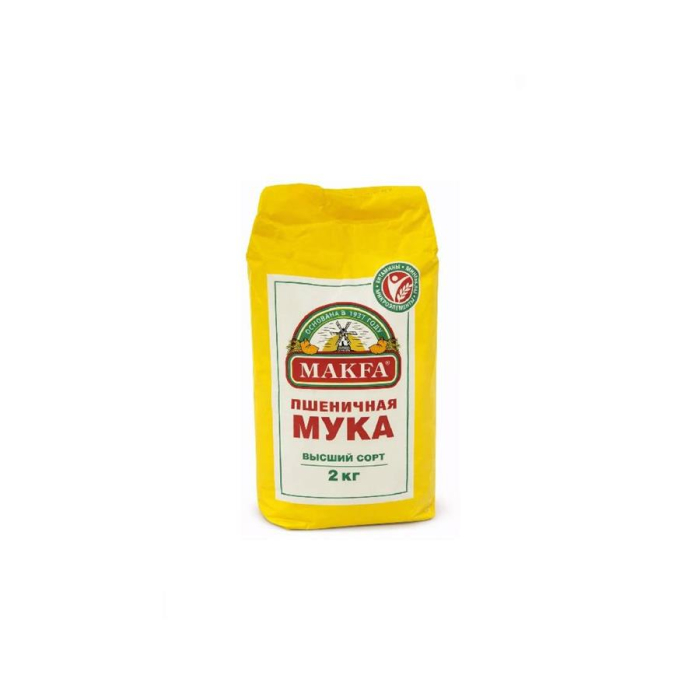 Мука MAKFA в/с 2кг