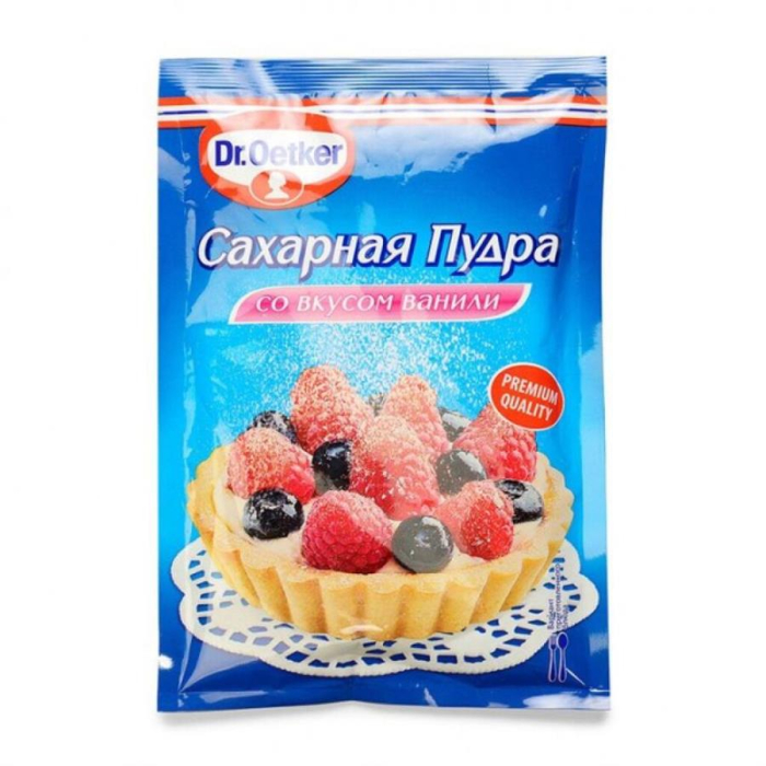 DR.OETKER Сахарная пудра со вкусом ванили 80гр