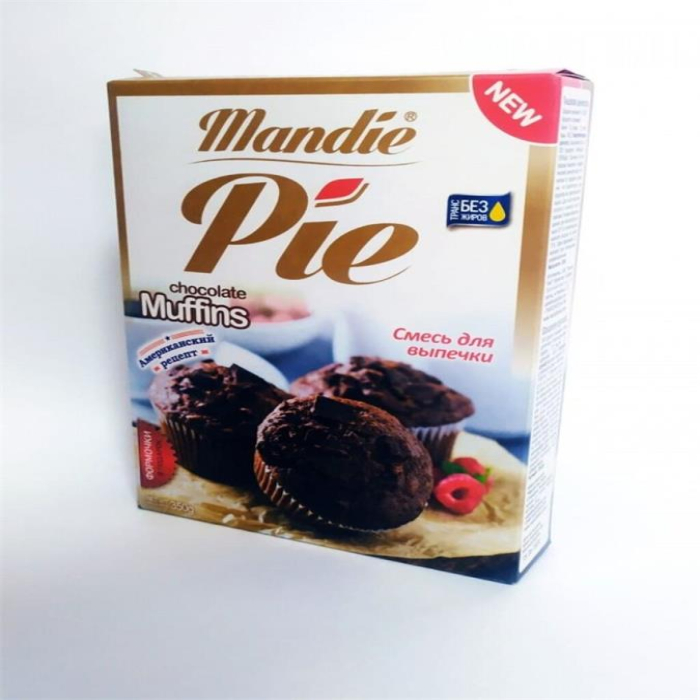 Смесь для выпечки MANDIE PIE Muffins шоколад 350гр