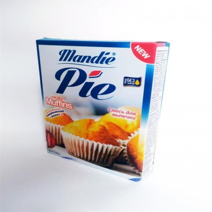 Смесь для выпечки MANDIE PIE Muffins ваниль 350гр