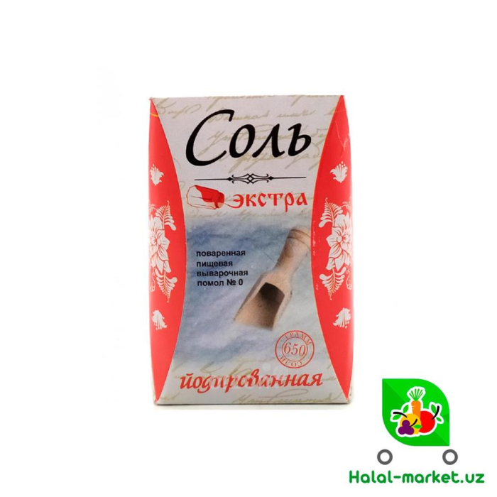 Соль ШЕСТИГРАННИК крупная,мелкая 650гр