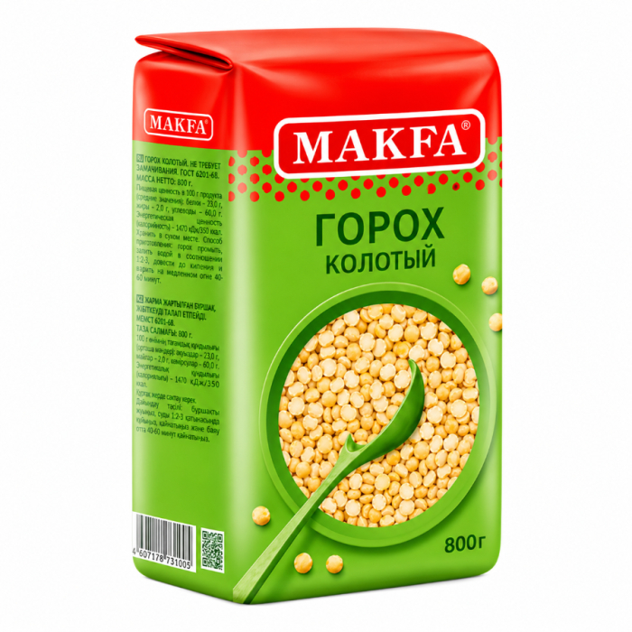 Горох колотый MAKFA 800гр