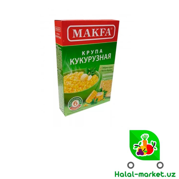 Крупа Кукурузная MAKFA 400гр (кор)