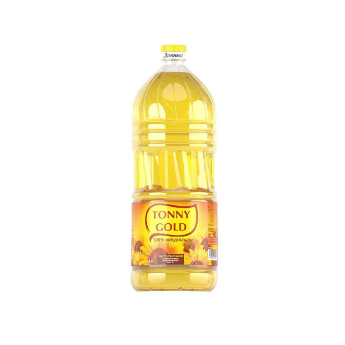 Масло подсолнечное TONNY GOLD 1,8л