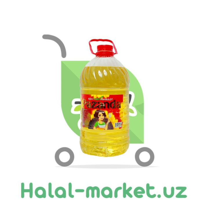 Масло подсолнечное PAZANDA 4,75л