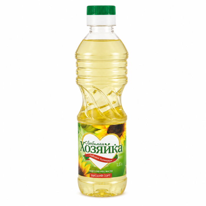 Масло подсолнечное Любимая Хозяйка 0.5л