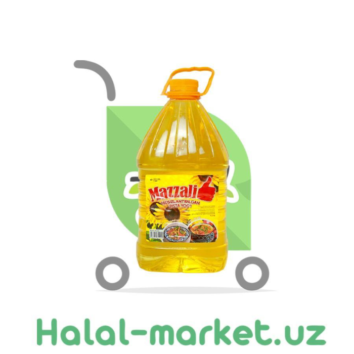Масло подсолнечное MAZZALI 4.2л