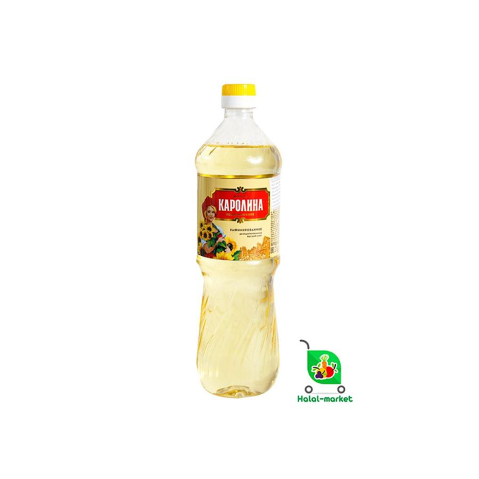 Масло Подсолнечное Каролина 0,8л
