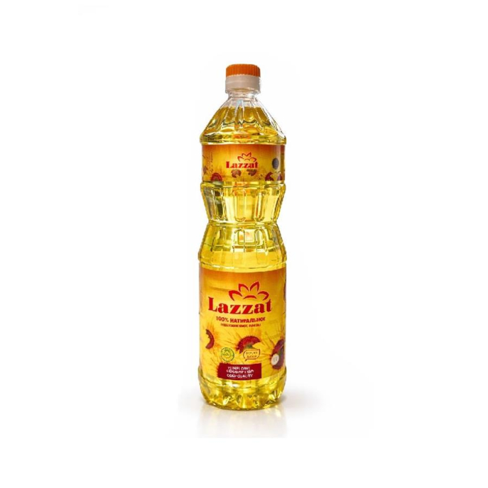 Масло подсолнечное Lazzat 1л