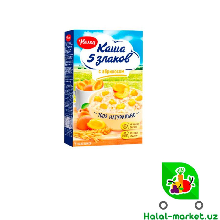 Каша овсяная УВЕЛКА с Абрикосом 5*40гр