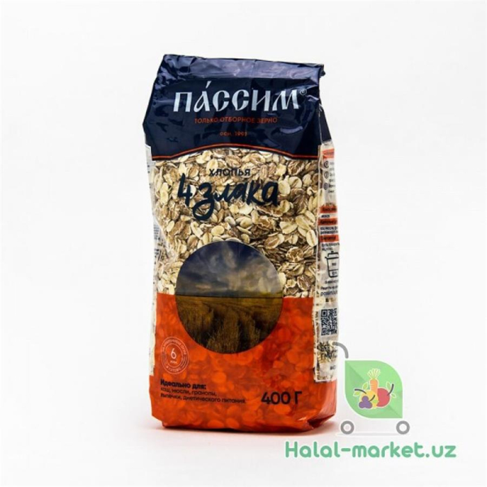 Хлопья PASSIM 4 злака 400гр