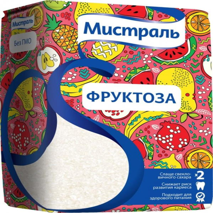 Фруктоза МИСТРАЛЬ 500гр