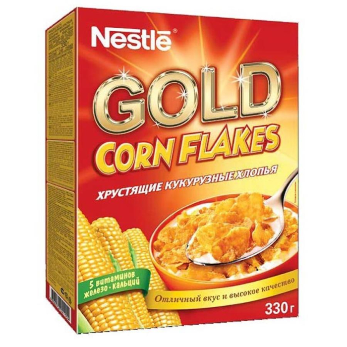 Кукурузные хлопья NESTLE GOLD 330гр