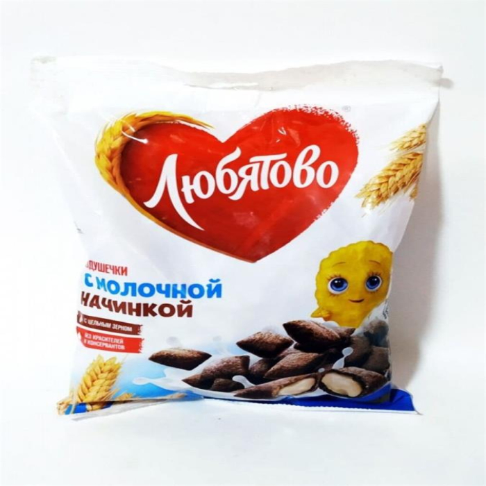 Подушечки ЛЮБЯТОВО Молочная м/у 175гр