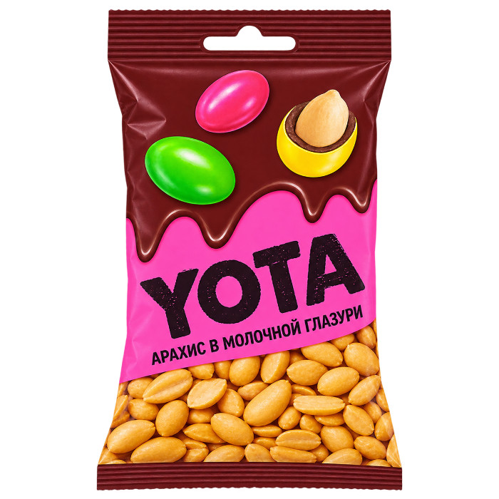 Арахис в молочной глазури YOTA 40гр
