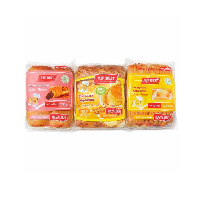 Булочки YJF BEST в ассортименте 250/270гр