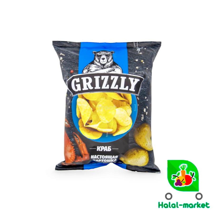Чипсы GRIZZLY ассортимент 55/60гр