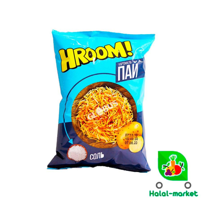 Чипсы HROOM Картофельная соломка Пай 70гр