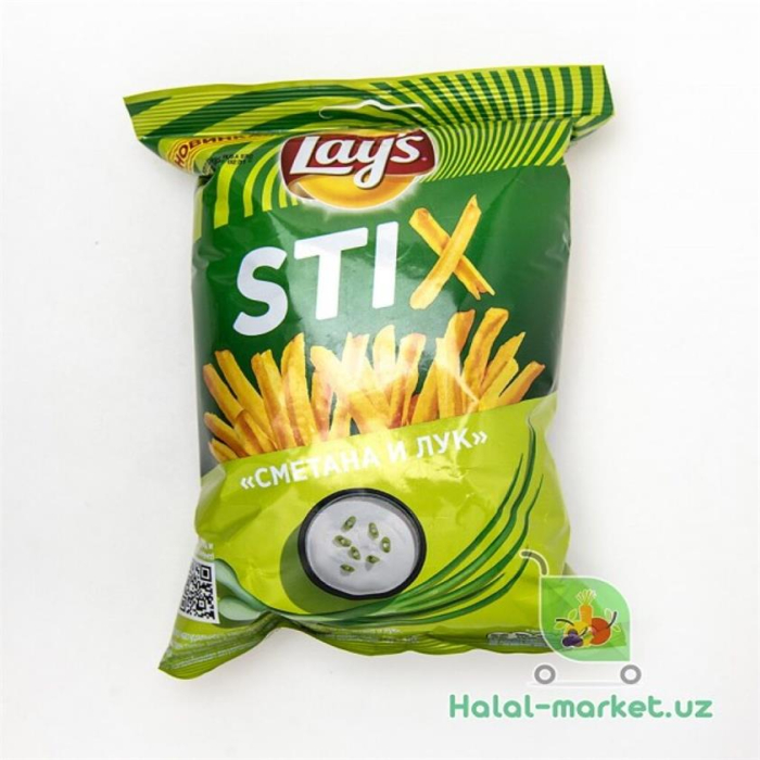 Чипсы LAY'S STIX Сметана и лук 65гр
