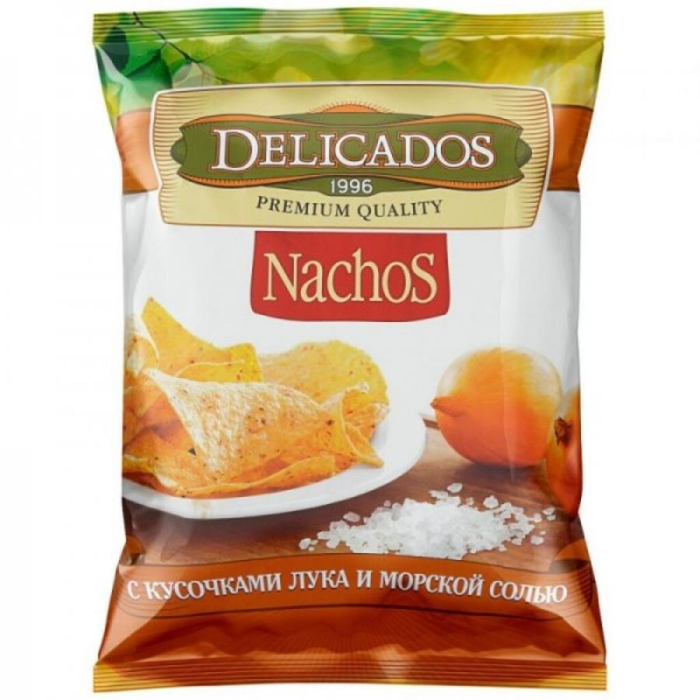 DELICADOS chips with onion pieces 75gr