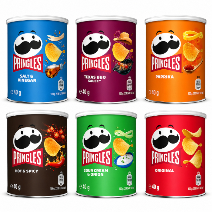 Чипсы PRINGLES в Ассортименте 40/42гр