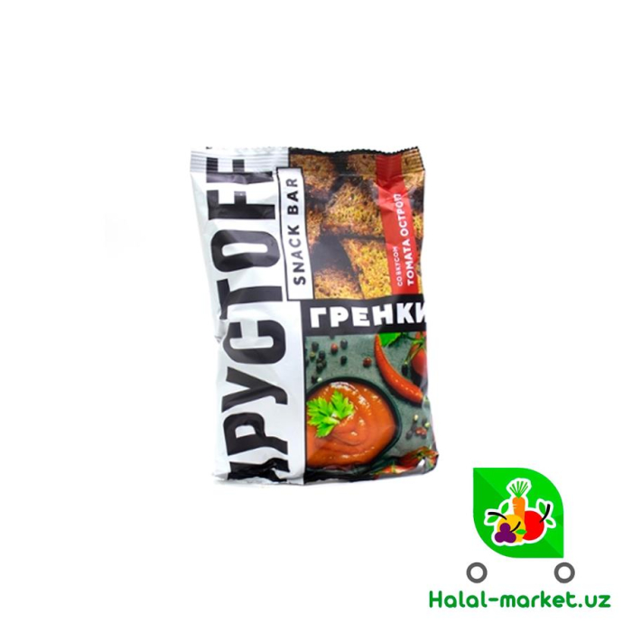 Сухарики Гренки ХрустоFF со вкусом Охотничьи колб 30гр