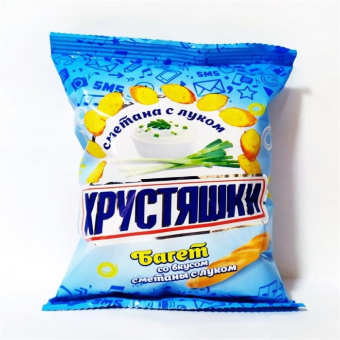 Сухарики ХРУСТЯШКИ Сметана с луком 40гр